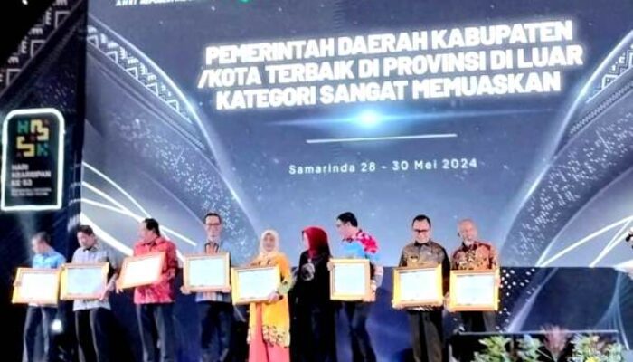 Pemkot Cilegon Raih Penghargaan Memuaskan dari ANRI