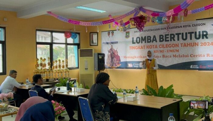Tingkatkan Budaya Baca dan Literasi, DPK Kota Cilegon Gelar Lomba Bertutur