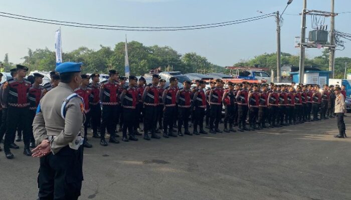 Polres Serang dan Kodim 0602 Pengamanan Kunjungan Wapres RI di Tanara