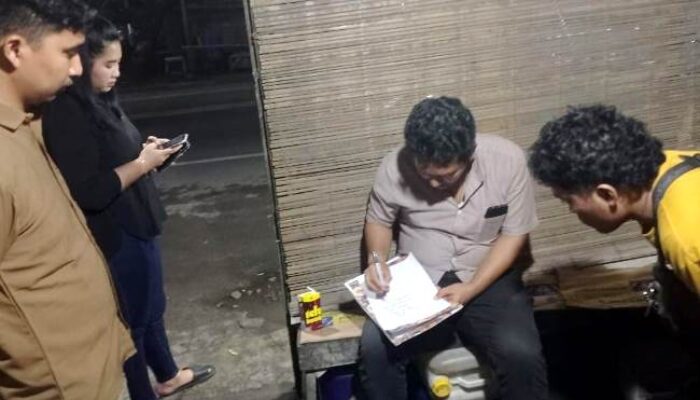 Polres Serang Geruduk Warung Remang-Remang, Amankan 9 Jirigen Tuak
