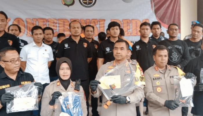 Tukang Bangunan Nyambi jadi Perampok Diringkus Tim Resmob Polres Metro Bekasi