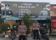 Pastikan Malam Lebaran Aman, Polsek Kedungwaringin Apel Kesiapan Pengamanan Malam Takbiran Idul Adha