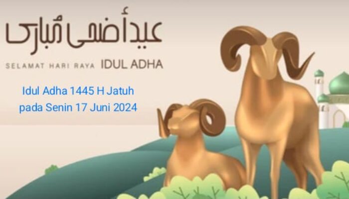 Pemerintah Tetapkan Idul Adha 1445 H Jatuh pada Senin 17 Juni 2024