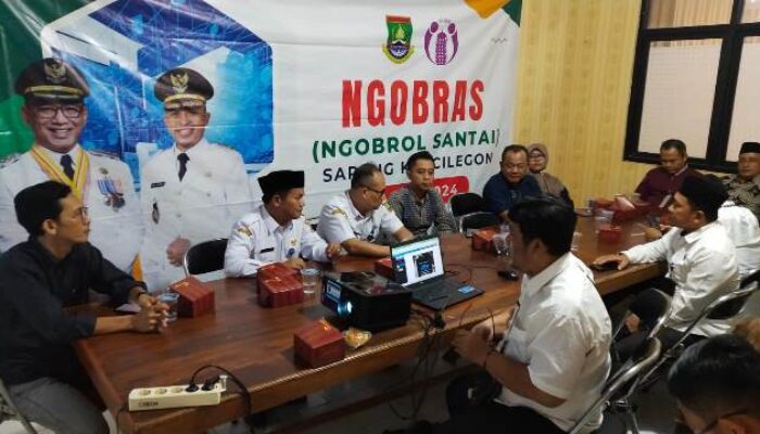 Gelar Ngobras di Kecamatan Citangkil, Diskominfo Cilegon minta KIM Luruskan Berita Hoak