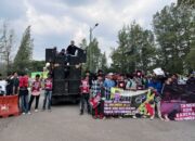 Mahasiswa Demo Desak Kejari Bekasi Tangkap Mantan Dirut Perumda Tirta Bhagasasi Usep Rahman Salim