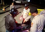 Polsek Kedungwaringin Polres Metro Bekasi Tingkatkan Operasi Kejahatan Jalanan Malam Hari