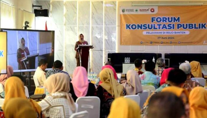 Menuju Layanan Prima, RSUD Banten Gelar Konsultasi Publik