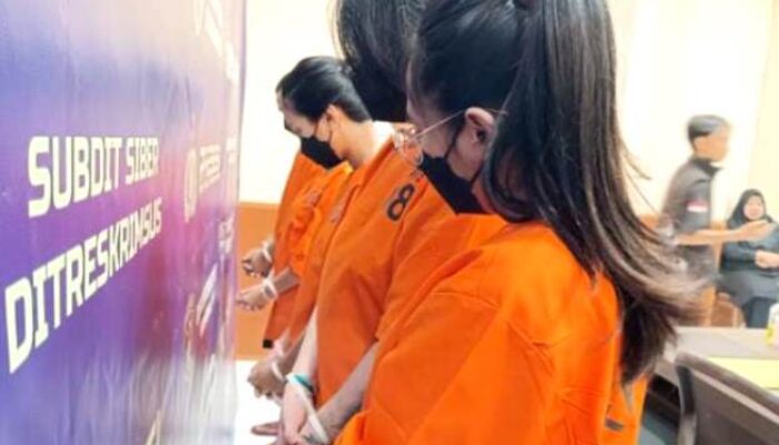 4 Selebgram Cantik Promosikan Judi Online Untung Puluhan Juta Dibekuk Polda Banten