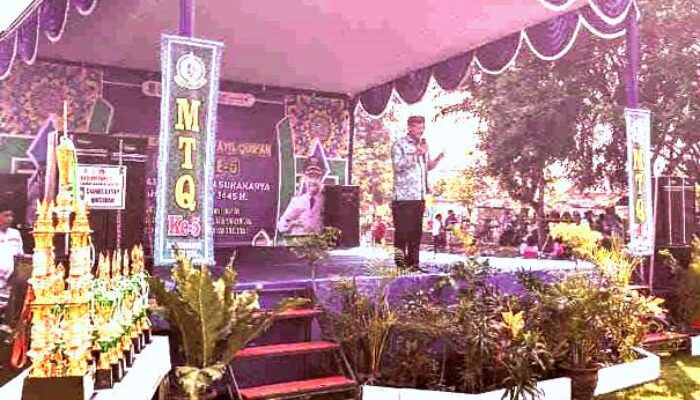 Camat Sukakarya Resmikan MTQ Ke-5 Tingkat Kecamatan