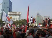 Ribuan Warga Lebak Selatan Banten Turun ke Jakarta Tuntut Presiden dan DPR RI Segera Sahkan Cilangkahan Jadi Kabupaten Sendiri