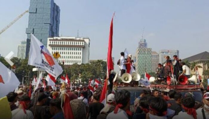 Ribuan Warga Lebak Selatan Banten Turun ke Jakarta Tuntut Presiden dan DPR RI Segera Sahkan Cilangkahan Jadi Kabupaten Sendiri