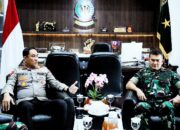 Perkuat Sinergitas TNI-Polri, Kapolda Banten Anjangsana ke Danrem 064 Maulana Yusuf