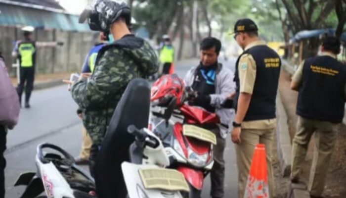 Genjot Pemasukan Pajak, UPT Samsat Ciledug Gelar Razia