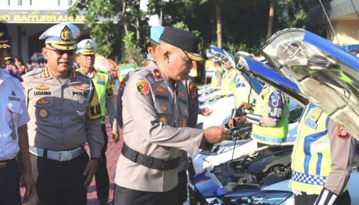 Waka Polda Banten Pimpin Apel Gelar Pasukan Operasi Patuh Maung 2024