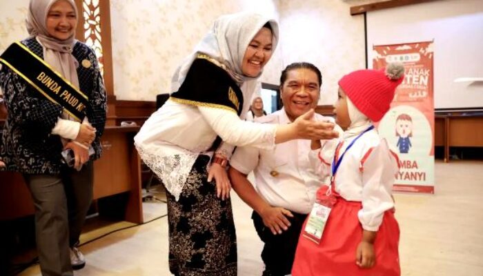 Pj Gubernur Al Muktabar Terima 15 Suara Anak Banten