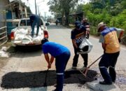 Perbaikan Ruas Jalan Desa Sukatenang Sukawangi, Respon Cepat Dinas SDABMBK Pemkab Bekasi atas Aduan Masyarakat