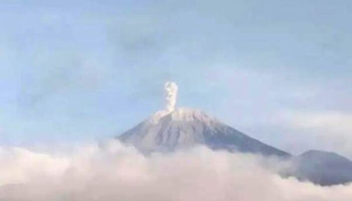 Status Waspada, Gunung Semeru Kembali Erupsi