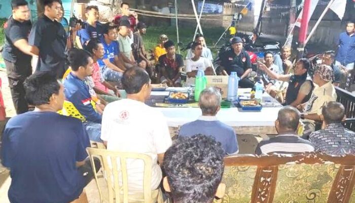 Interaksi dengan Warga, Kapolres Serang Banten Himbau Warga Jaga Kerukunan