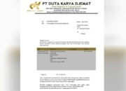 Alamat Palsu, Kantor PT Duta Karya Djemat sebagai EO Kegiatan Naskah Akademik Pemdes Kabupaten Bekasi Fiktif