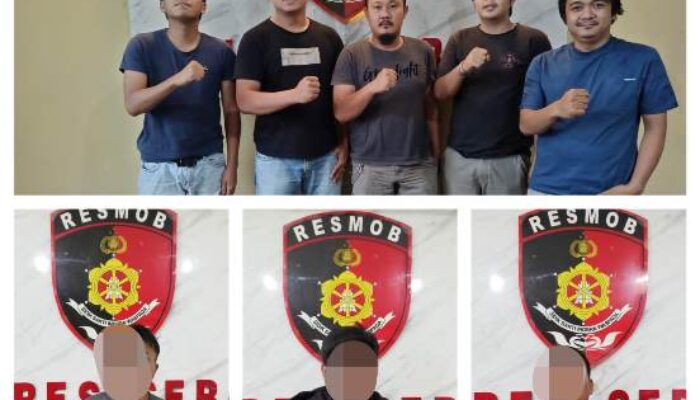 Tim Resmob Polres Serang Banten Amankan Penadah Kambing Curian