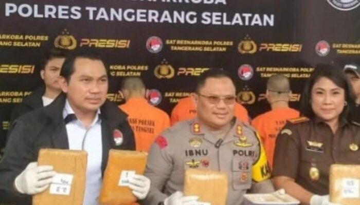 Polres Tangsel Banten Ungkap Peredaran Kue Mengandung Ganja Jaringan Sumatera