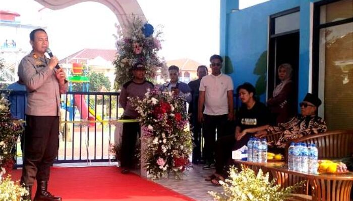 Polsek Cikarang Barat Beri Pengamanan dan Monitoring Launching Waterpark H Abdul Malik