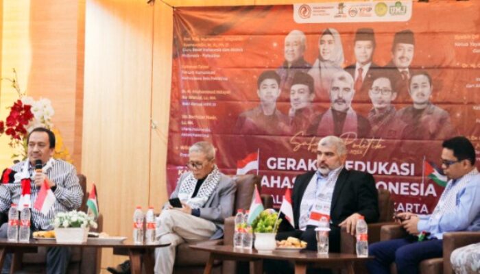 FKM-BP bersama BEM UMJ Kolaborasi dan YPSP Gelar Talkshow FGD Bertema Safari Politik Pembebasan Al Aqsa