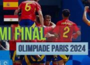 Mulai Senin Besok, Jadwal Semifinal Sepak Bola Olimpiade Paris 2024