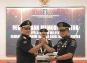 Hadiri Sertijab Kepala Kantor Kemenkumham Banten, Kapolda Irjen Suyudi Harap Terus Jalin Sinergitas