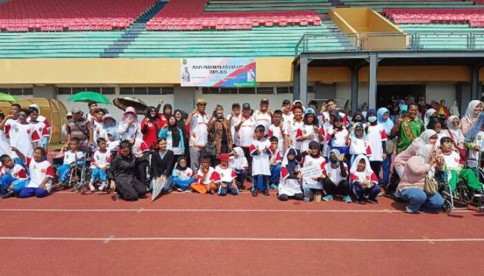 Peparkot Ajang Seleksi Atlet Disabilitas Kota Cilegon Digelar
