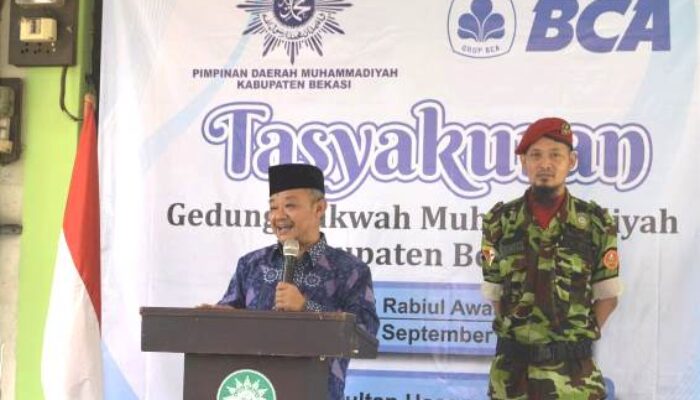 Terima Hibah Ruko dari BCA, PD Muhammadiyah Kabupaten Bekasi Tasyakuran