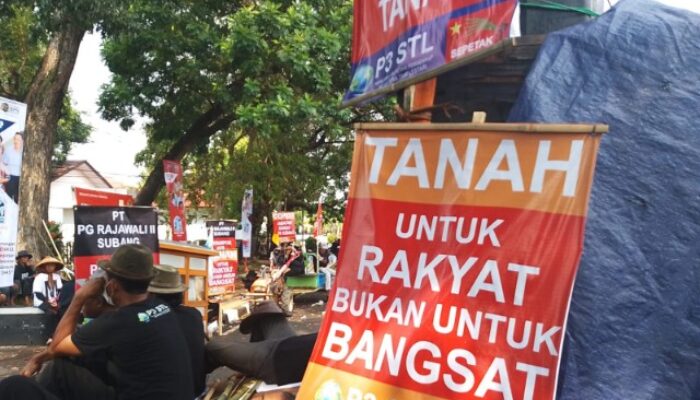 Korban Mafia Tanah, Kelompok Tani di Subang Demonstrasi Kantor BPN
