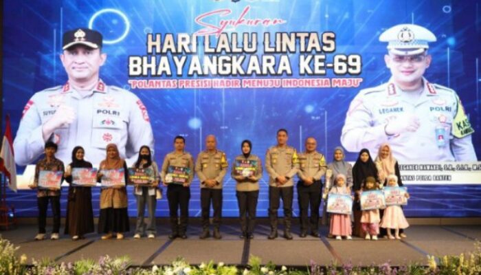Hari Lalu Lintas Bhayangkara Ke-69, Ditlantas Polda Banten Luncurkan SIM C 1