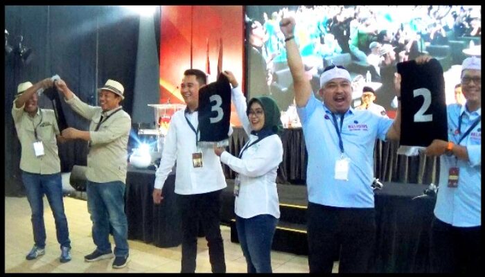 KPUD Kabupaten Subang Resmi Umumkan Nomer Urut 3 Paslon Bupati