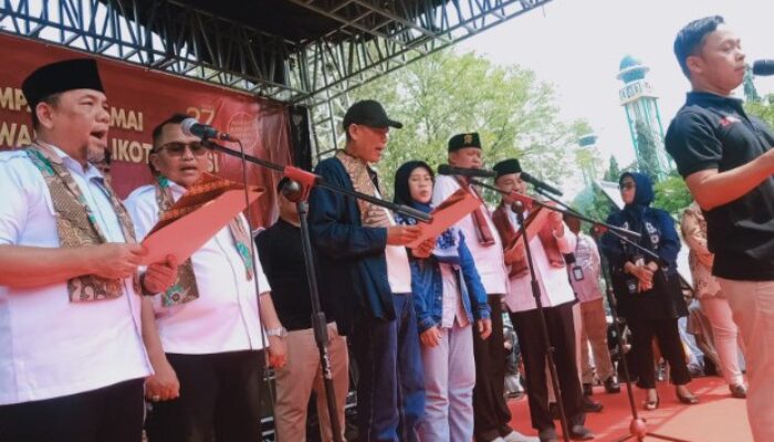 Dapat Nomor Urut, Hari Ini Paslon Wali Kota Bekasi Kampanye Pilkada Damai