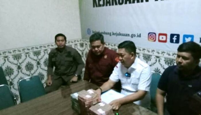 Kejari Subang Kembalikan Uang Rp. 600 Juta Kerugian Negara Kasus Korupsi Desa Blanakan Melalui Bank, BRI Subang Tidak Tahu?