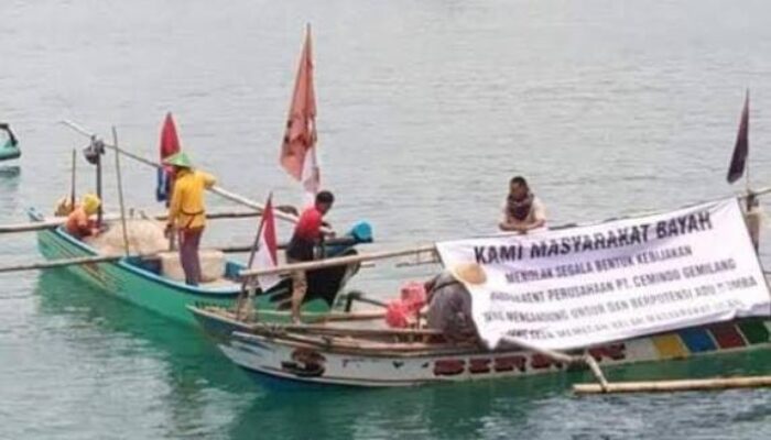 Lagi! Ratusan Warga Nelayan Bayah Lebak Banten Demo Tuntut Akses Jalan dan Janji PT Cemindo Gemilang