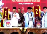 Pengundian Nomor Urut Pilgub Banten 2024, Pasangan Calon Kepala Daerah dari Gerindra Merata Dapat Nomor 2
