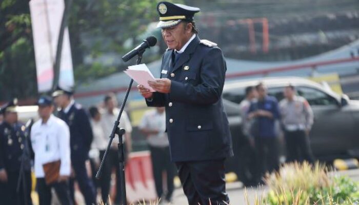 Hari Perhubungan Nasional 2024, Pj Gubernur Al Muktabar: Jalan Kewenangan Provinsi Banten Dekati 100 Persen Kondisi Mantap