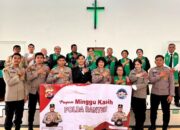 Minggu Kasih, Polda Banten Kunjungi Gereja Kristen Pasundan Rangkasbitung