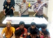Polsek Cikarang Pusat Berhasil Amankan 6 Remaja Diduga Hendak Tawuran