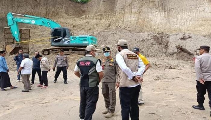 Pekerja Galian Pasir di Mancak Serang Banten Tewas Tertimpa Beko