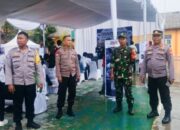 Wakapolsek Cikarang Pusat Pimpin Pengamanan Pencari Kerja di SMKN 1