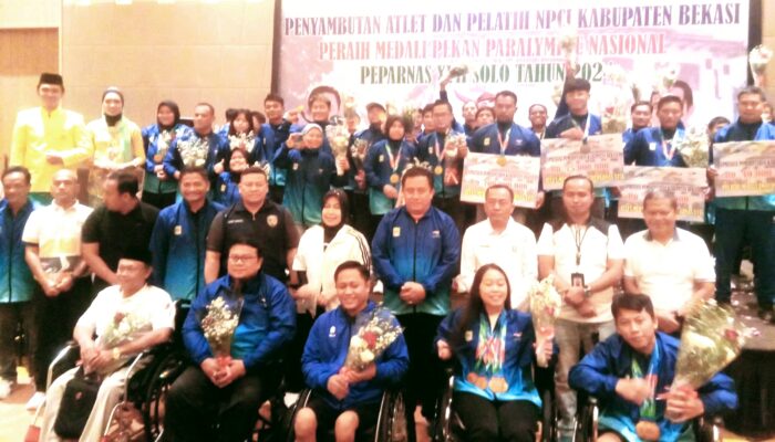Peparnas XVII Solo Usai, Pemkab Bekasi Berikan Apresiasi Atlet NPCI dan Wartawan