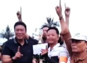 Virall ! Video Diduga Aparat Desa Sukaindah  Bekasi Kampanyekan Paslon Cabup- Cawabup Nomor Urut 01