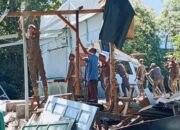 Bakal Dibangun Perpustakaan, Bangunan Liar di Sukmajaya Cilegon Ditertibkan