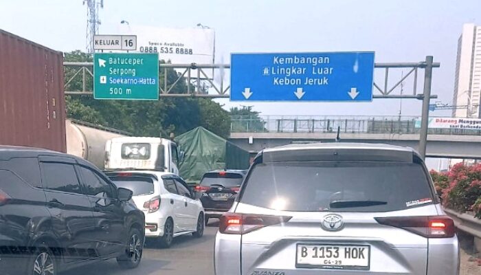 Mulai Hari Ini Tarif Tol Jakarta-Tangerang Naik