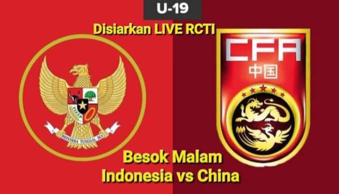 Besok Malam, Indonesia vs China dan Jadwal Lengkap Piala Dunia 2026