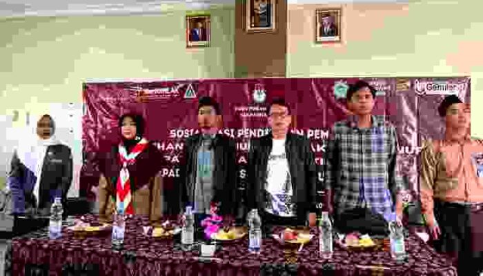 Diikuti Pelajar Putri NU, KPU Bekasi Sosialisasikan Pilkada 2024 ke Pemilih Pemula