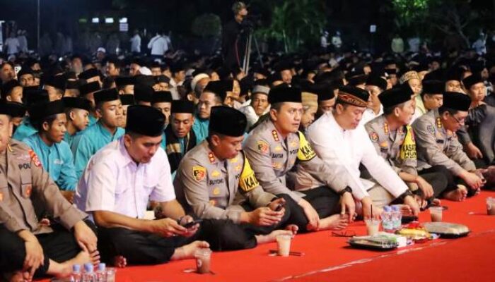 Wujudkan Pilkada Aman Damai, Polda Banten dan Ulama Gelar Istighosah Doa Bersama